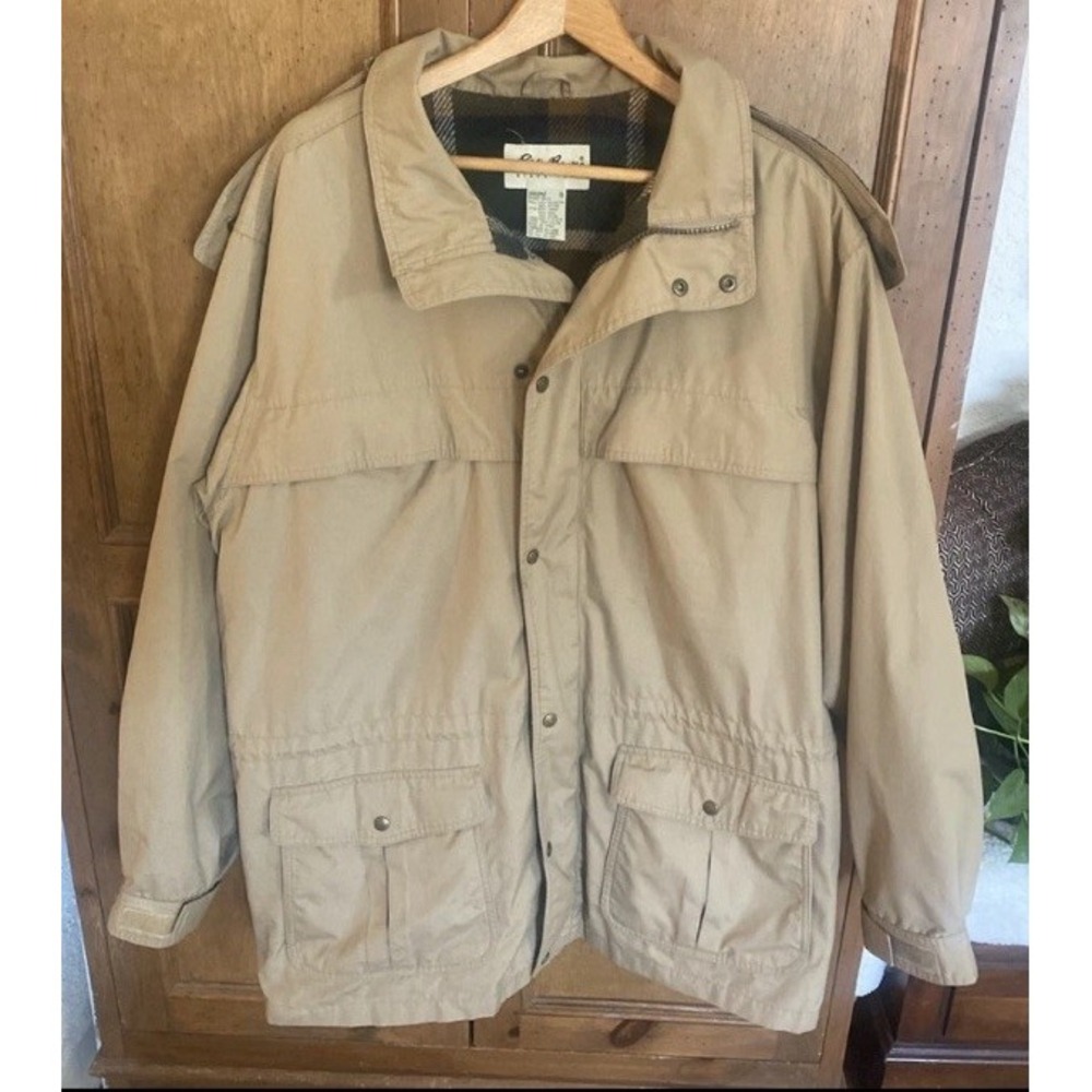 Vintage 90's Eddie Bauer Vintage Ran Mountain Parka Hood Wool Lining - Tall XL